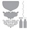 Spellbinders Etched Dies By Becca Feeken-Perfect Harmony Notecard Embellishments